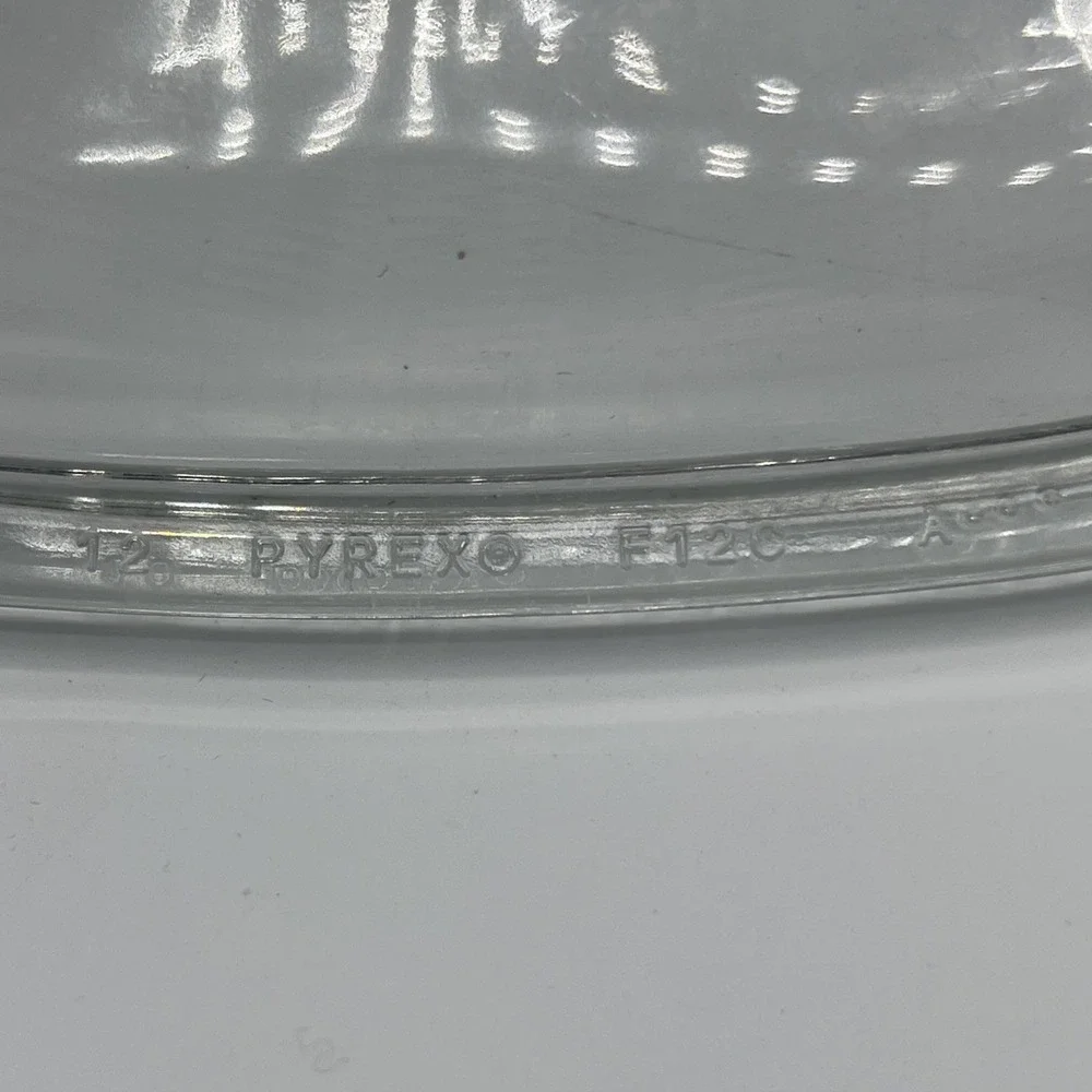 Vintage Pyrex Corning ware F12C Glass Oval‎ 1.5 qt Casserole
